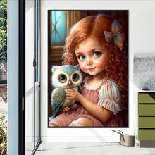 Load image into Gallery viewer, Diamond Painting - Full Square - Girls and cute pets (50*70CM)
