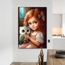 Load image into Gallery viewer, Diamond Painting - Full Square - Girls and cute pets (50*70CM)
