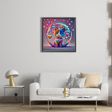 Load image into Gallery viewer, AB Diamond Painting - Full Round - Loving colorful cats (30*30CM)
