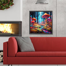 Load image into Gallery viewer, Diamond Painting - Full Round - Fantasy Mushroom Forest (30*30CM)
