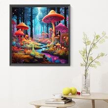 Load image into Gallery viewer, Diamond Painting - Full Round - Fantasy Mushroom Forest (30*30CM)
