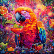 Load image into Gallery viewer, Diamond Painting - Full Round - Colorful parrot (30*30CM)
