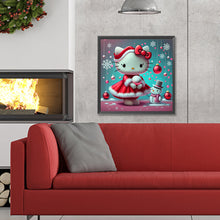 Load image into Gallery viewer, Diamond Painting - Full Round - hello kitty (30*30CM)
