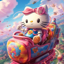Load image into Gallery viewer, Diamond Painting - Full Round - hello kitty (30*30CM)
