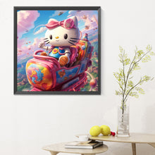 Load image into Gallery viewer, Diamond Painting - Full Round - hello kitty (30*30CM)
