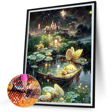 Load image into Gallery viewer, Diamond Painting - Full Round - Dreamy scenery on the lake (30*40CM)
