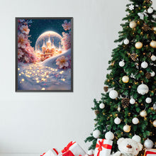Load image into Gallery viewer, Diamond Painting - Full Round - Fantasy flower road in snow (30*40CM)
