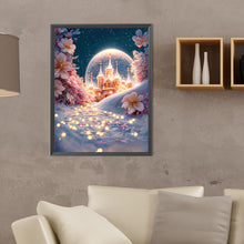 Load image into Gallery viewer, Diamond Painting - Full Round - Fantasy flower road in snow (30*40CM)
