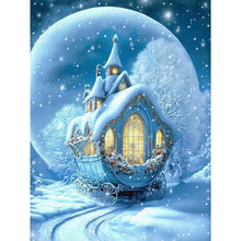 Load image into Gallery viewer, Diamond Painting - Full Round - Fantasy snow carriage (30*40CM)
