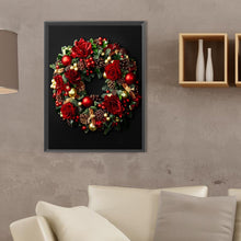 Load image into Gallery viewer, Diamond Painting - Full Square - wreath (30*40CM)
