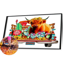 Load image into Gallery viewer, Diamond Painting - Full Square - sunflower yak (40*30CM)
