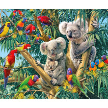 Load image into Gallery viewer, Diamond Painting - Full Round - Koala and bird (60*50CM)

