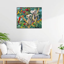 Load image into Gallery viewer, Diamond Painting - Full Round - Koala and bird (60*50CM)
