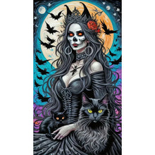 Load image into Gallery viewer, Diamond Painting - Full Round - Dark Skeleton Queen (40*70CM)

