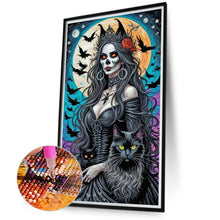 Load image into Gallery viewer, Diamond Painting - Full Round - Dark Skeleton Queen (40*70CM)
