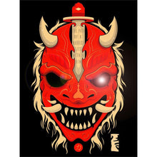 Load image into Gallery viewer, Diamond Painting - Full Round - ghost face (30*40CM)
