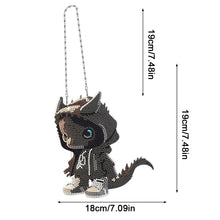 Load image into Gallery viewer, Cool Pterodactyl Single-Sided 5D DIY Diamond Painting Hanging Pendant (#1)

