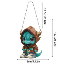 Load image into Gallery viewer, Cool Pterodactyl Single-Sided 5D DIY Diamond Painting Hanging Pendant (#3)

