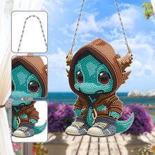 Load image into Gallery viewer, Cool Pterodactyl Single-Sided 5D DIY Diamond Painting Hanging Pendant (#3)

