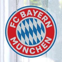 Load image into Gallery viewer, Badge Label Diamond Painting Hanging Pendant Suncatcher (FC Bayern Munchen)
