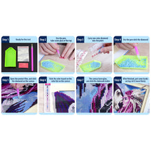 Load image into Gallery viewer, 14 PCS Diamond Painting Bookmarks for Reading Lover(Pretty Guardian Sailor Moon)

