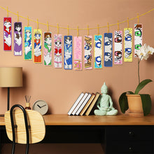 Load image into Gallery viewer, 14 PCS Diamond Painting Bookmarks for Reading Lover(Pretty Guardian Sailor Moon)
