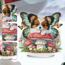 Load image into Gallery viewer, Diamond Painting Desktop Decor for Home Office Desktop Decor (Butterfly Teddy)
