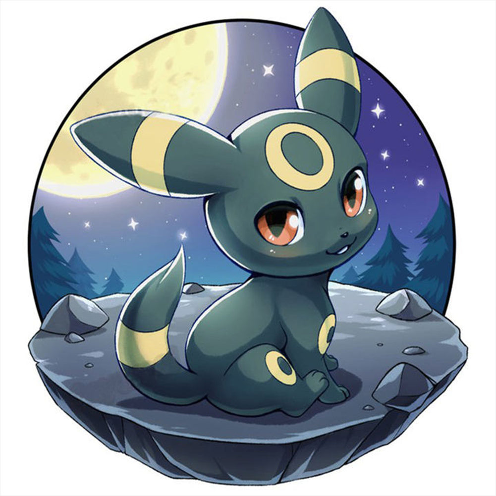 Diamond Painting - Full Square - Moon Eevee Cartoon Series (40*40CM)