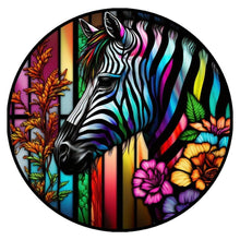 Load image into Gallery viewer, Diamond Painting - Full Round - Colorful zebra (30*30CM)
