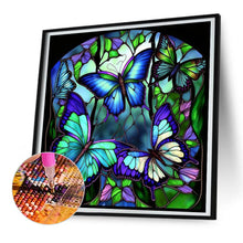 Load image into Gallery viewer, Diamond Painting - Full Round - Colorful butterflies (30*30CM)
