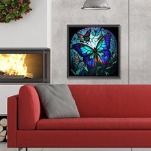 Load image into Gallery viewer, Diamond Painting - Full Round - Colorful butterflies (30*30CM)
