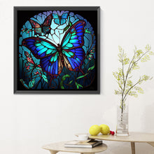 Load image into Gallery viewer, Diamond Painting - Full Round - Colorful butterflies (30*30CM)
