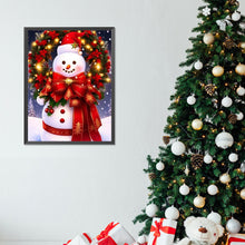 Load image into Gallery viewer, Diamond Painting - Full Round - Christmas snowman (30*40CM)
