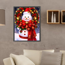 Load image into Gallery viewer, Diamond Painting - Full Round - Christmas snowman (30*40CM)
