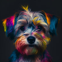Load image into Gallery viewer, Diamond Painting - Full Round - color puppy (30*30CM)
