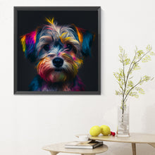 Load image into Gallery viewer, Diamond Painting - Full Round - color puppy (30*30CM)
