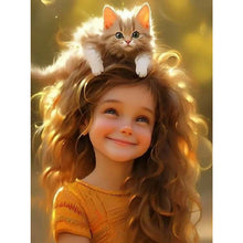 Load image into Gallery viewer, Diamond Painting - Full Square - girl (30*40CM)

