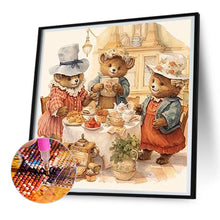 Load image into Gallery viewer, Diamond Painting - Full Round - Warm animal family (30*30CM)
