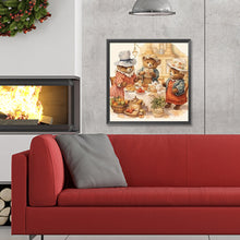 Load image into Gallery viewer, Diamond Painting - Full Round - Warm animal family (30*30CM)
