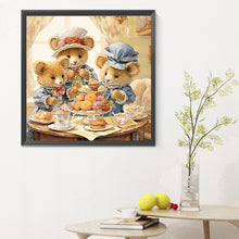 Load image into Gallery viewer, Diamond Painting - Full Round - Warm animal family (30*30CM)
