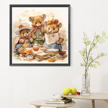Load image into Gallery viewer, Diamond Painting - Full Round - Warm animal family (30*30CM)
