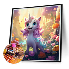 Load image into Gallery viewer, Diamond Painting - Full Round - unicorn (50*50CM)

