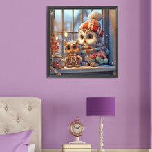 Load image into Gallery viewer, Diamond Painting - Full Round - owl (50*50CM)
