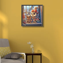 Load image into Gallery viewer, Diamond Painting - Full Round - owl (50*50CM)

