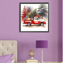 Load image into Gallery viewer, Diamond Painting - Full Round - red truck (50*50CM)
