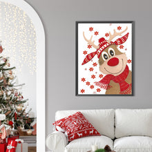 Load image into Gallery viewer, Diamond Painting - Partial Special Shaped - Christmas deer (30*40CM)
