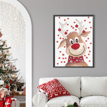 Load image into Gallery viewer, Diamond Painting - Partial Special Shaped - Christmas deer (30*40CM)
