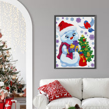 Load image into Gallery viewer, Diamond Painting - Partial Special Shaped - snowman (30*40CM)
