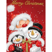 Load image into Gallery viewer, Diamond Painting - Partial Special Shaped - snowman (30*40CM)
