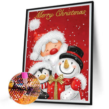 Load image into Gallery viewer, Diamond Painting - Partial Special Shaped - snowman (30*40CM)
